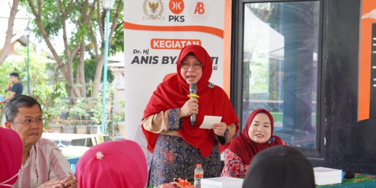 Sosialisasikan Penggunaan QRIS Bersama BI, Anis Dukung Peningkatan Pembayaran Non Tunai