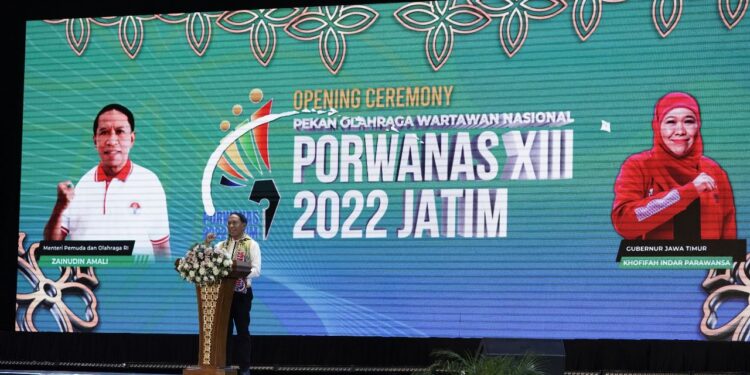 Menpora Amali Buka Porwanas 2022, Atal Minta Para Atlet Sportif