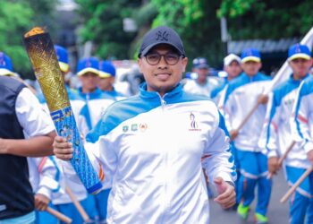 Pemkot Tangsel Lepas Kirab Obor Porprov VI Banten Menuju Tangerang