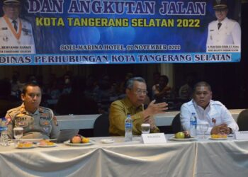 Buka Rakor LLAJ, Wali Kota Benyamin Kaji Penyelenggaraan Lalu Lintas