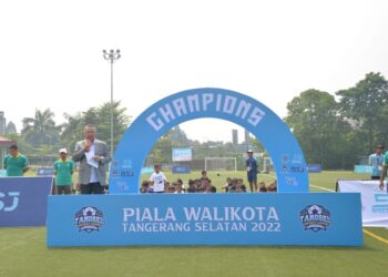 Tutup Turnamen Piala Wali Kota Tangsel, Benyamin Minta Rutin Digelar