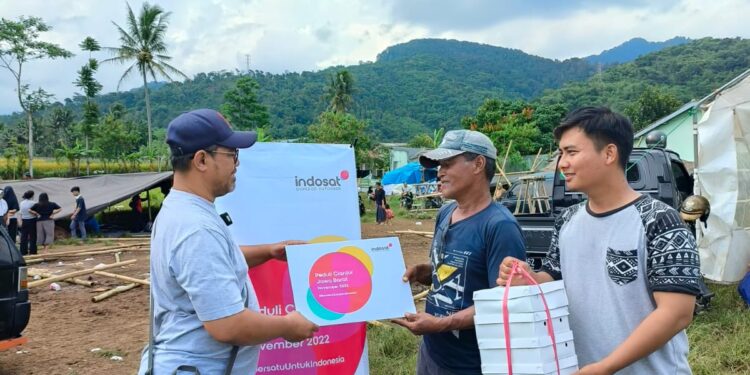 IOH Salurkan Bantuan kepada Masyarakat Cianjur Terdampak Bencana Gempa Bumi