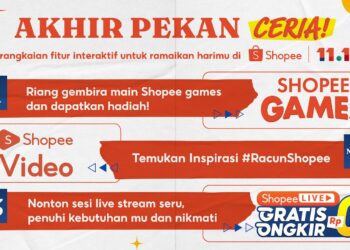 Agenda Akhir Pekan Ceria bersama Shopee 11.11 Big Sale
