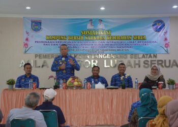 Sosialisasi Kampung Bersinar Upaya Pemkot Tangsel Berantas Narkoba