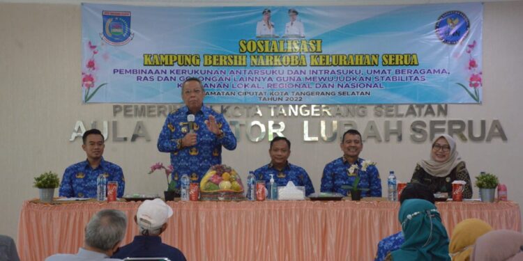 Sosialisasi Kampung Bersinar Upaya Pemkot Tangsel Berantas Narkoba
