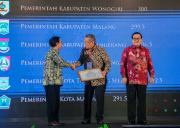Lagi, Pemkot Tangsel Raih Penghargaan Tingkat Nasional