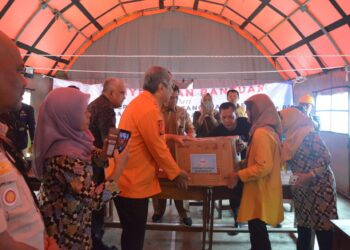 Peduli Korban Gempa Cianjur, Pemkot Tangsel Salurkan Bantuan Kemanusiaan