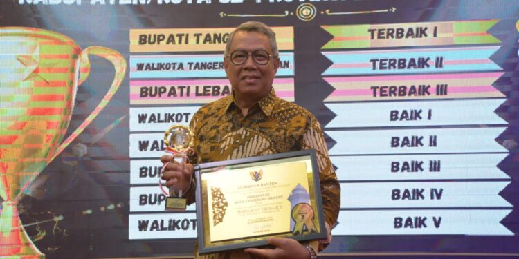 Pemkot Tangsel Raih Penghargaan Terbaik ke-II dalam Pengelolaan Keuangan dan Aset Daerah