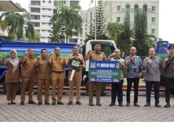 Musim Mas Donasikan 3 Unit Mobil Tangki Air Kepada Pemkot Medan