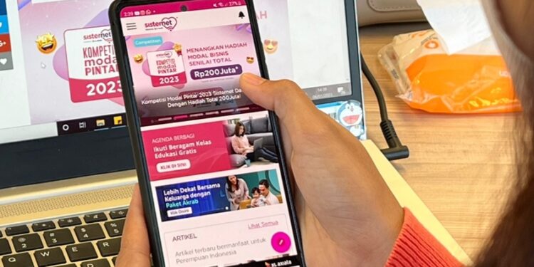 Sisternet Perbesar Manfaat untuk Perempuan IndonesiaGelar “Kompetisi Modal Pintar 2023” Berhadiah Rp 200 Juta