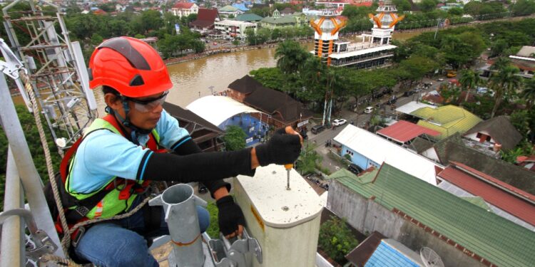 Perlancar Acara Haul Akbar Guru Sekumpul, XL Axiata Perkuat Jaringan di Kabupaten Banjar
