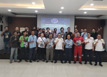 Pengurus dan Kru Angkutan IKPP Dapat Pelatihan Keselamatan dan Keamanan Kerja Pemkot Tangsel