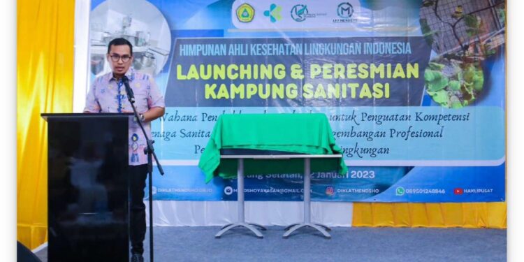 Hadiri Peresmian Kampung Sanitasi di Tangsel, Pilar Sambut Baik Program HAKLI