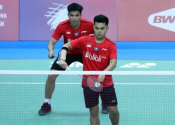 Thailand Master 2023 Ganda Putra Indonesia  meloloskan 2 wakilnya ke semi final