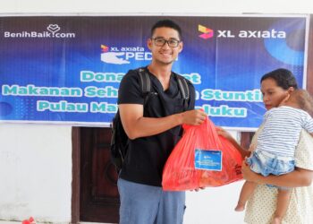 Aktif Ikut Cegah Stunting XL Axiata Bagikan Makanan Sehat di Aceh Hingga Maluku