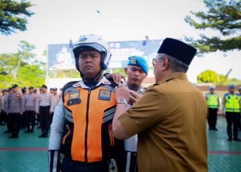 Operasi Keselamatan Jaya Dimulai, Wali Kota Benyamin Pimpin Apel Gelar Pasukan