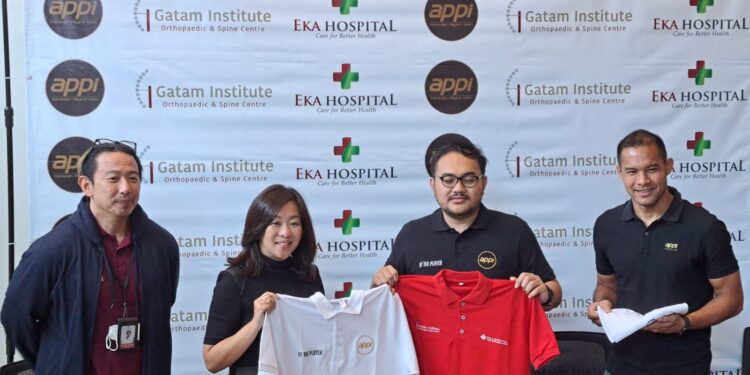 Eka Hospital Jadi Official Medical Partner APPI Bagi Para Pesepakbola Profesional Indonesia