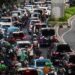 “ Warga Harap Ada Flyover” Lalin Ciputat Tangsel Arah Jakarta Macet Pagi Ini