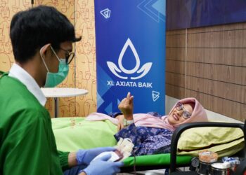 Dukung Kepedulian Sosial Masyarakat Ratusan Karyawan XL Axiata Ikut Donor Darah