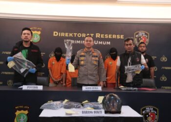 Polisi Tangkap 4 Residivis Rampok Spesialis Nasabah Bank