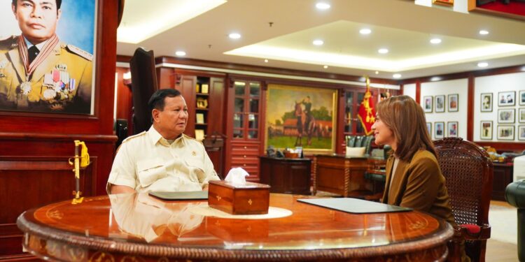 Prabowo dan Najwa Shihab Duduk Empat Mata, Diskusi Negara dan Masa Depan