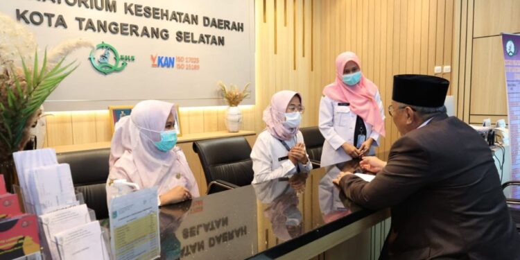 Tingkatkan Pelayanan Kesehatan, Benyamin Resmikan Gedung Labkesda Tangerang Selatan