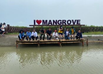 Dukung Eco-Education dan Eco-Tourism di Ketapang-Urban Aquaculture, IKPP Tangerang Kolaborasi Bersama Pelajar SWA, dan PWI Tangerang Tanam Mangrove