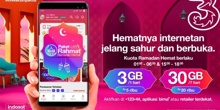 Sambut Bulan Ramadan, Tri Ajak Pelanggan untuk Maknai Momen Kebersamaan dengan Lebih Nyata