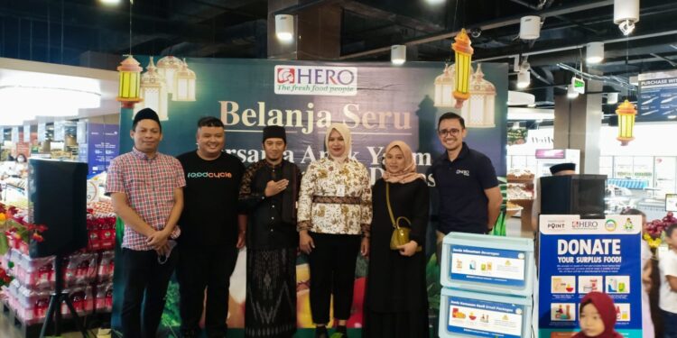 Manfaatkan Momen Ramadan, Hero Supermarket bersama FoodCycle Indonesia Memperluas Titik Dropbox Donasi Makanan