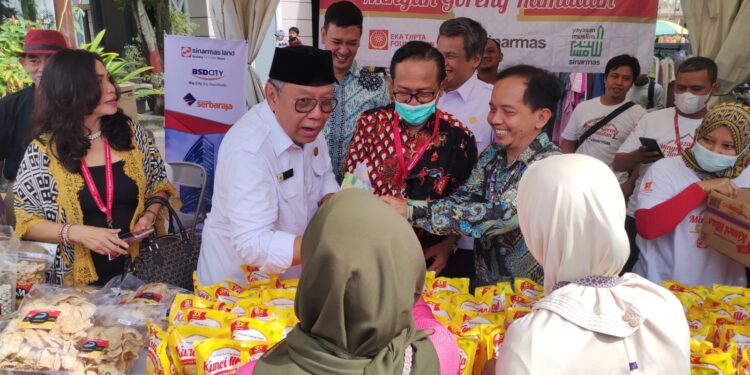 Meriahkan Ramadan IKPP Tangerang bersama Pemkot Tangsel Wakafkan Qur’an dan Bazar Migor