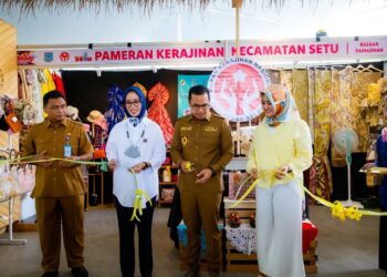 Dukung Produk Lokal, Pilar Saga Ichsan Buka Ajang Pameran Kerajinan