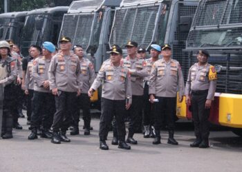 Kapolda Metro Apel Kesiapan Pasukan dan Perlengkapan Anggota Dit Samapta Polda Metro Jaya