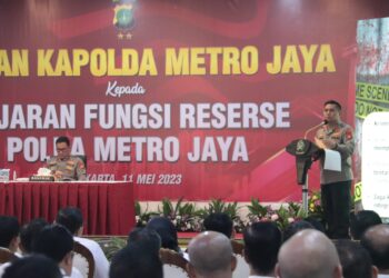 Arahan Kapolda Metro Jaya kepada Jajaran Fungsi Resese
