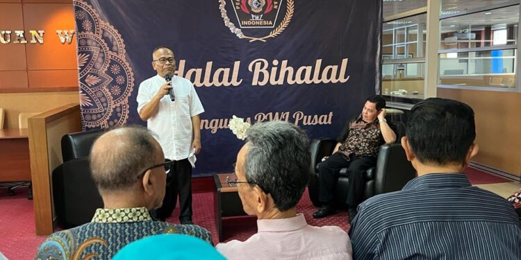 Atal S Depari Kemukakan Rencana Kongres PWI September Nantidi Halal Bihalal PWI Pusat