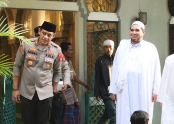 Kapolres Tangsel Jalin Silaturahmi Dengan Habib Jidan