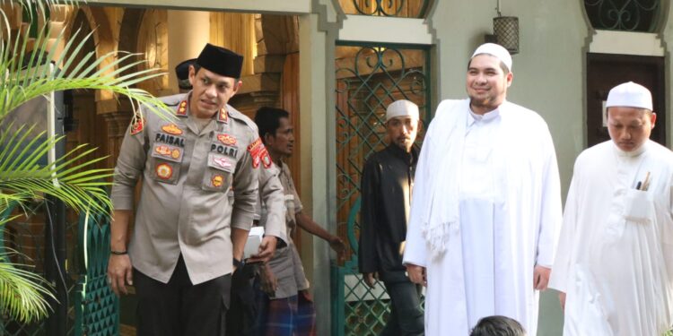 Kapolres Tangsel Jalin Silaturahmi Dengan Habib Jidan