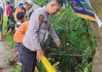 Unit Reskrim Polsek Pondok Aren Selidiki kasus Penemuan Jasad Bayi di Kali Pondok Karya
