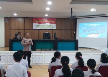 Stop Bullying”…Sat Binmas Polres Tangsel Laksanakan Binluh Ke Pelajar