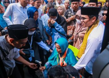 Pilar Lepas Keberangkatan 385 Calon Jemaah Haji dari Tangsel