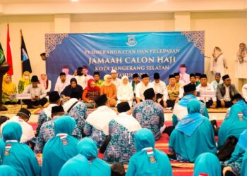 Lepas 393 Calhaj Asal Tangsel, Benyamin: Jaga Kesehatan