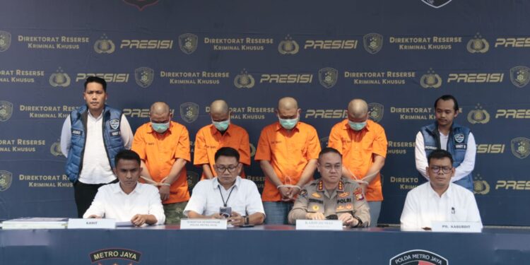 Siber Ditreskrimsus Polda Metro Tangkap 4 Tersangka Penipuan Penjualan Tiket Coldplay Asal Sindrap