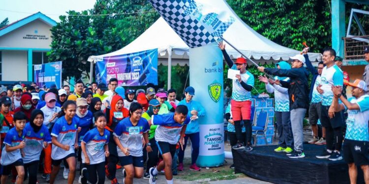 Diawali dari Ciputat, Pilar Buka Gelaran Road To Tangsel Marathon 2023