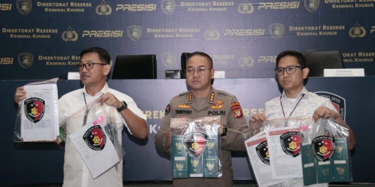 Polda Metro Jaya berhasil Tangkap Pasutri Tesangka TPPO.