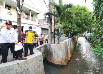 Tinjau Reni Jaya Pamulang, Pilar: Harus Total Bebas Banjir