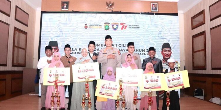 Jelang Hari Bhayangkara ke 77 Direktorat Binmas Polda Metro Jaya Gelar Lomba Da’i Cilik