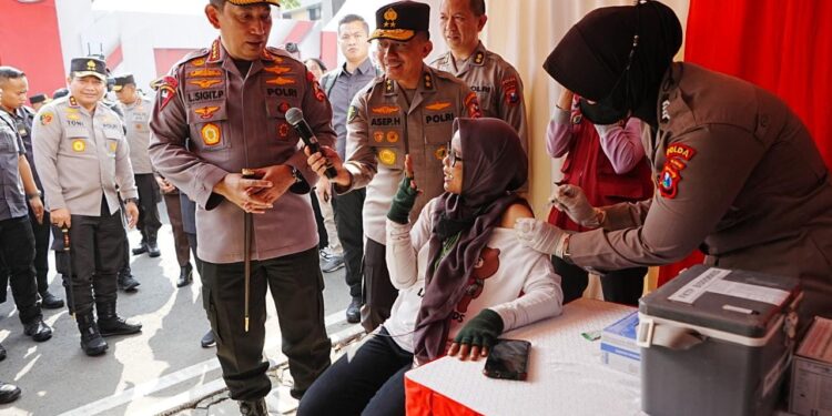 Gelar Baksos Kesehatan, Kapolri: Demi Keselamatan Masyarakat