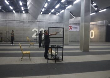 Sambut Hari Bhayangkara Ke-77, Polres Tangsel Gelar Lomba Menembak Kapolres Cup