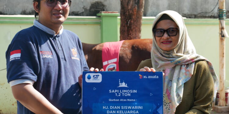 Perayaan Idul Adha 1444 H, MTXL Axiata Salurkan Hewan Kurban untuk Masyarakat