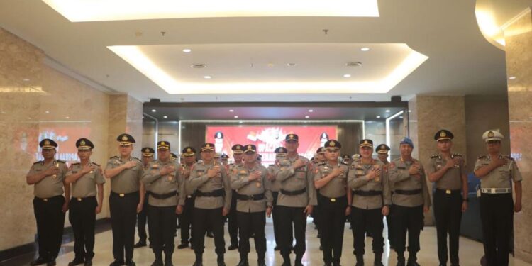 Sebanyak 1.294 Personel Polda Metro Naik Pangkat Hari Ini