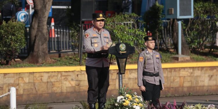 Polda Metro Jaya Gelar Apel Gabungan Operasi Patuh Jaya 2023